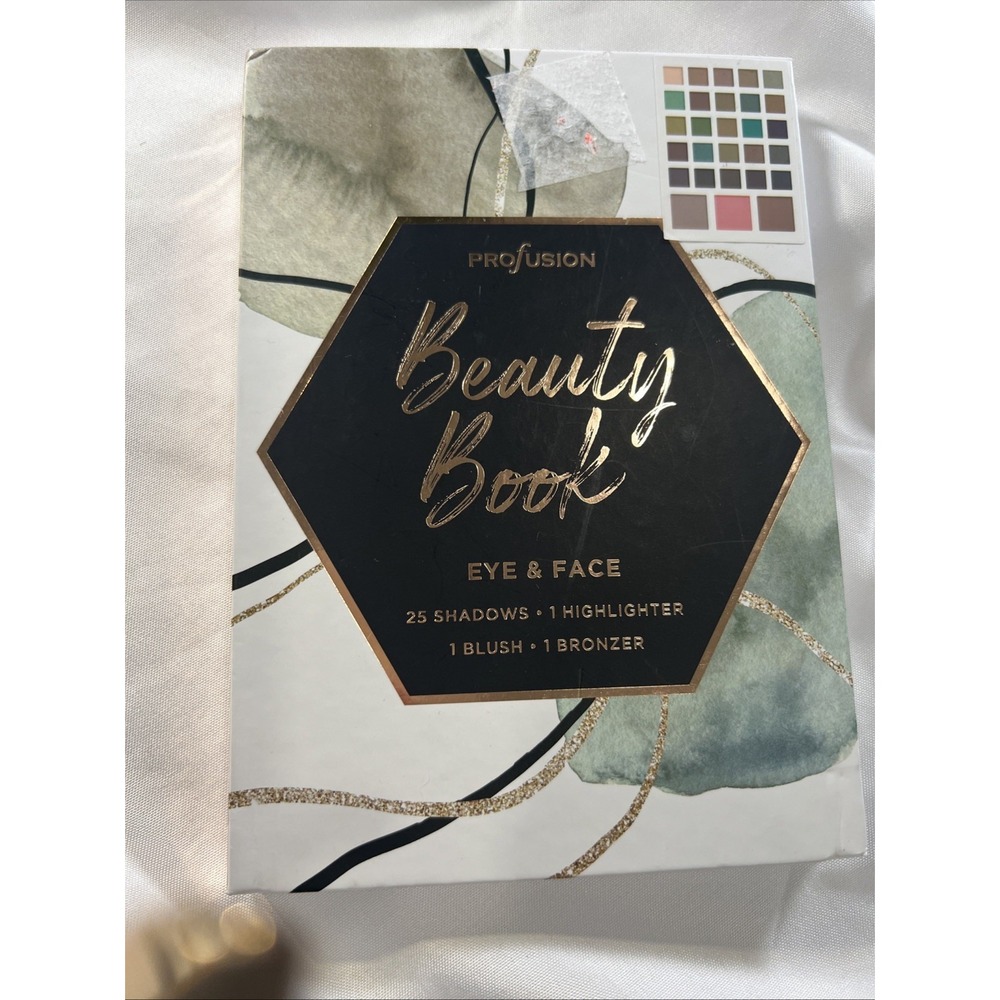 Profusion Beauty Book Makeup 28 shades palette. New 25 Shadows  Eyes And Face471